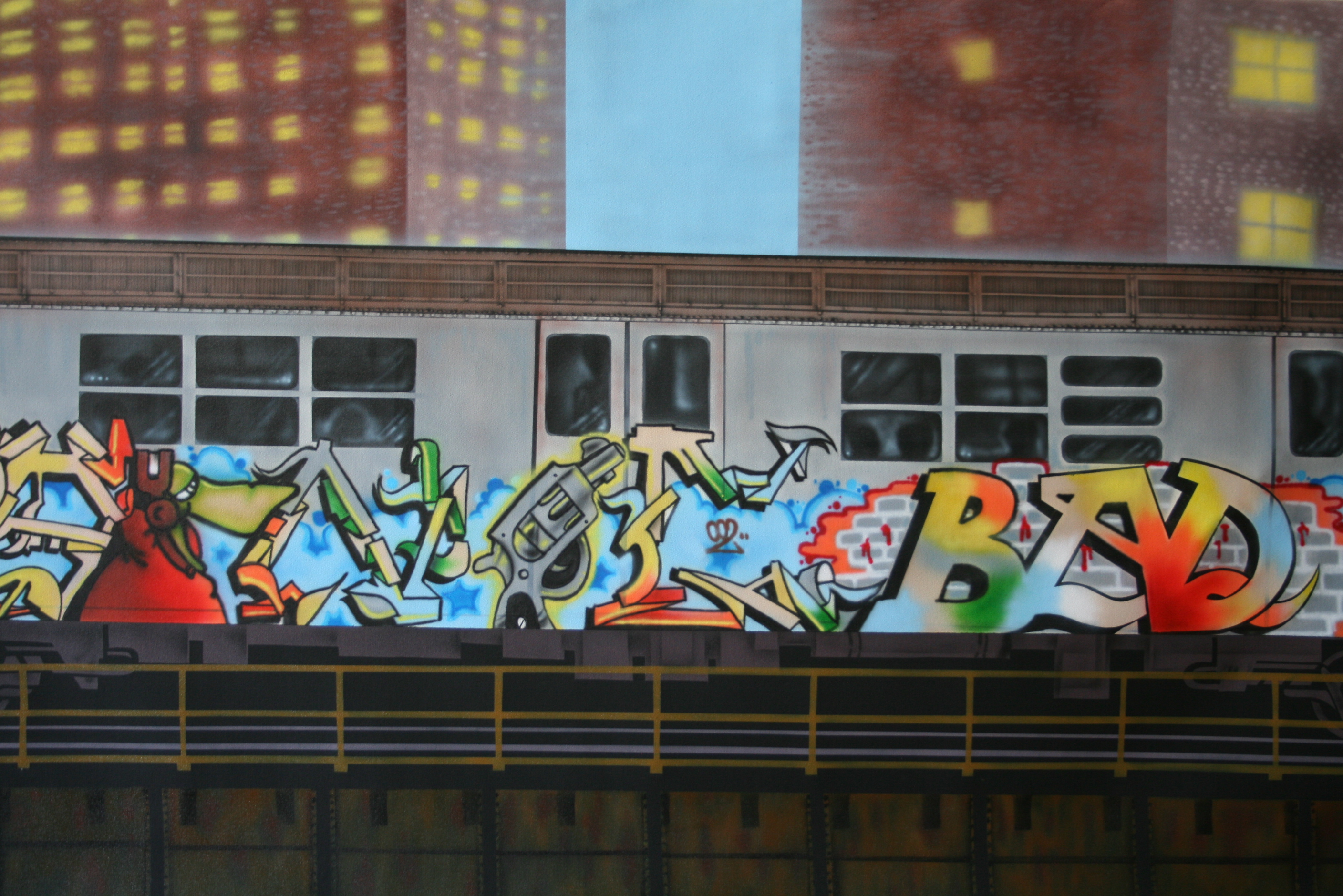 Sonic - Subway Art - 2011